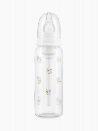 Бутылочка антиколиковая для кормления с силиконовой соской 250 мл Duck