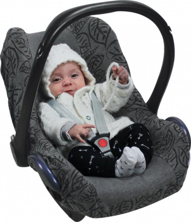 Чехол в автокресло Xplorys DOOKY Seat cover 0+ Grey Leaves