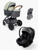 Набор из 3 предметов «MOMMER PRO: КОЛЯСКА 3 В 1» Olive
