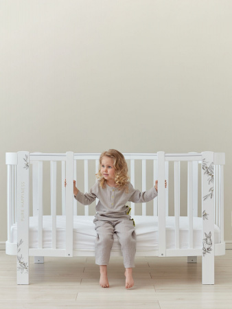 Комплект расширения для кроватки "MOMMY LOVE" White