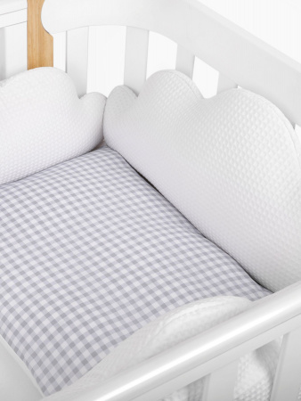Набор из 4 предметов «SWEET DREAMS MOMMY LUX» с матрасом для люльки 90х70 см