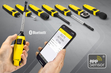 Анемометр Trotec BA30WP Bluetooth appSensor с обогреваемой струной