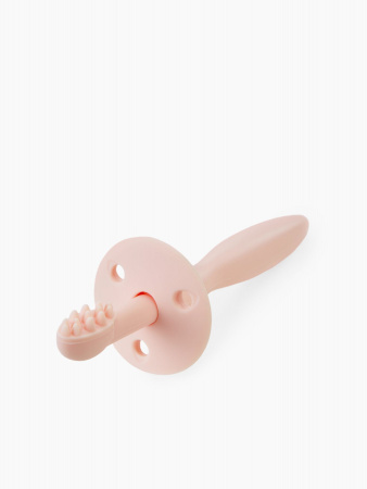 Набор силиконовых зубных щеток Light pink