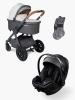 Набор из 3 предметов «MOMMER PRO: КОЛЯСКА 3 В 1» Beige