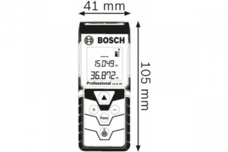 Лазерный дальномер Bosch GLM 40 Professional (0.601.072.900)