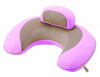Подушка Ailebebe Carmate 3 Way Cusshion Macaron цв. Розовый