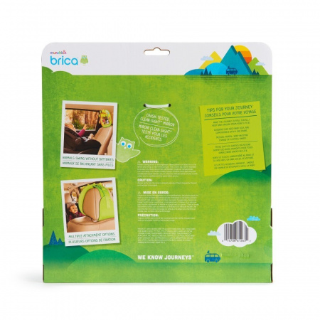 Зеркало контроля за ребёнком в автомобиле Brica Munchkin Swing!™ Baby In-Sight® Mirror
