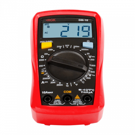 Мультиметр RGK DM-10 с поверкой
