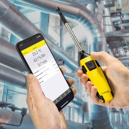Анемометр Trotec BA30WP Bluetooth appSensor с обогреваемой струной
