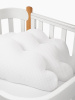 Набор из 4 предметов «SWEET DREAMS MOMMY LUX» с матрасом для люльки 90х70 см