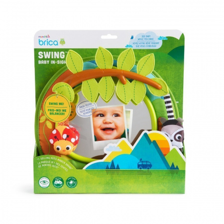 Зеркало контроля за ребёнком в автомобиле Brica Munchkin Swing!™ Baby In-Sight® Mirror