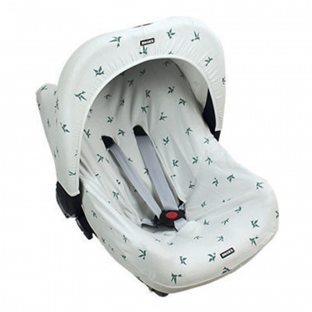 Чехол в автокресло Xplorys DOOKY Seat cover 0+ Origami Swallow Grey Jade