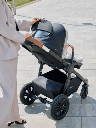 Коляска 2 в 1 MOMMER PRO Dark grey