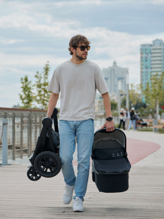 Коляска 2 в 1 MOMMER PRO Dark grey