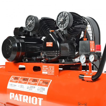 Компрессор поршневой ременной LRM 100-480 R