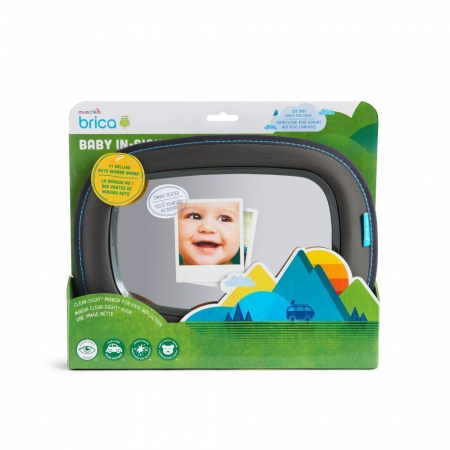 Зеркало контроля за ребёнком в автомобиле Brica Munchkin Baby In-Sight® Mirror