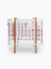 Комплект постельного белья (подушка, одеяло, простыня на резинке, бортики, лента)