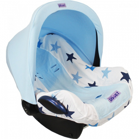 Чехол в автокресло Xplorys DOOKY Seat cover 0+ Blue Stars