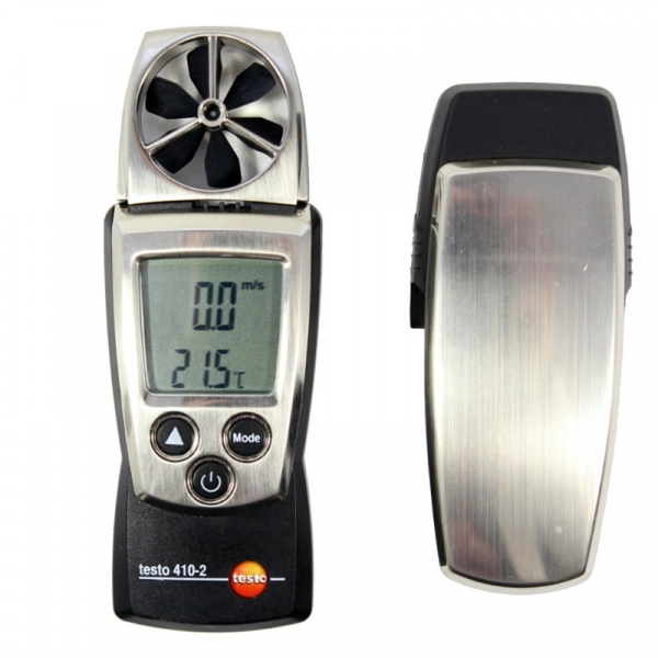 Testo 410-2 - Карманный анемометр с крыльчаткой и сенсором влажности Testo