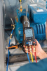 Testo 550s Комплект 3 с заправочными шлангами - Умный цифровой манометрический коллектор, смарт-зонды зажимы температуры и набор из трёх заправочных шлангов