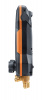 Testo 550s Комплект 3 с заправочными шлангами - Умный цифровой манометрический коллектор, смарт-зонды зажимы температуры и набор из трёх заправочных шлангов