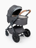 Набор из 3 предметов «MOMMER PRO: КОЛЯСКА 3 В 1» Dark grey