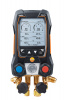 Testo 557s Комплект 1 - Умный цифровой манометрический коллектор и беспроводные зонды вакуума и температуры