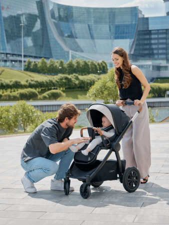 Коляска 2 в 1 MOMMER PRO Dark grey